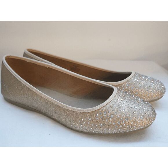 STYLE & CO  Rhinestone Flats 10M - Picture 3 of 7